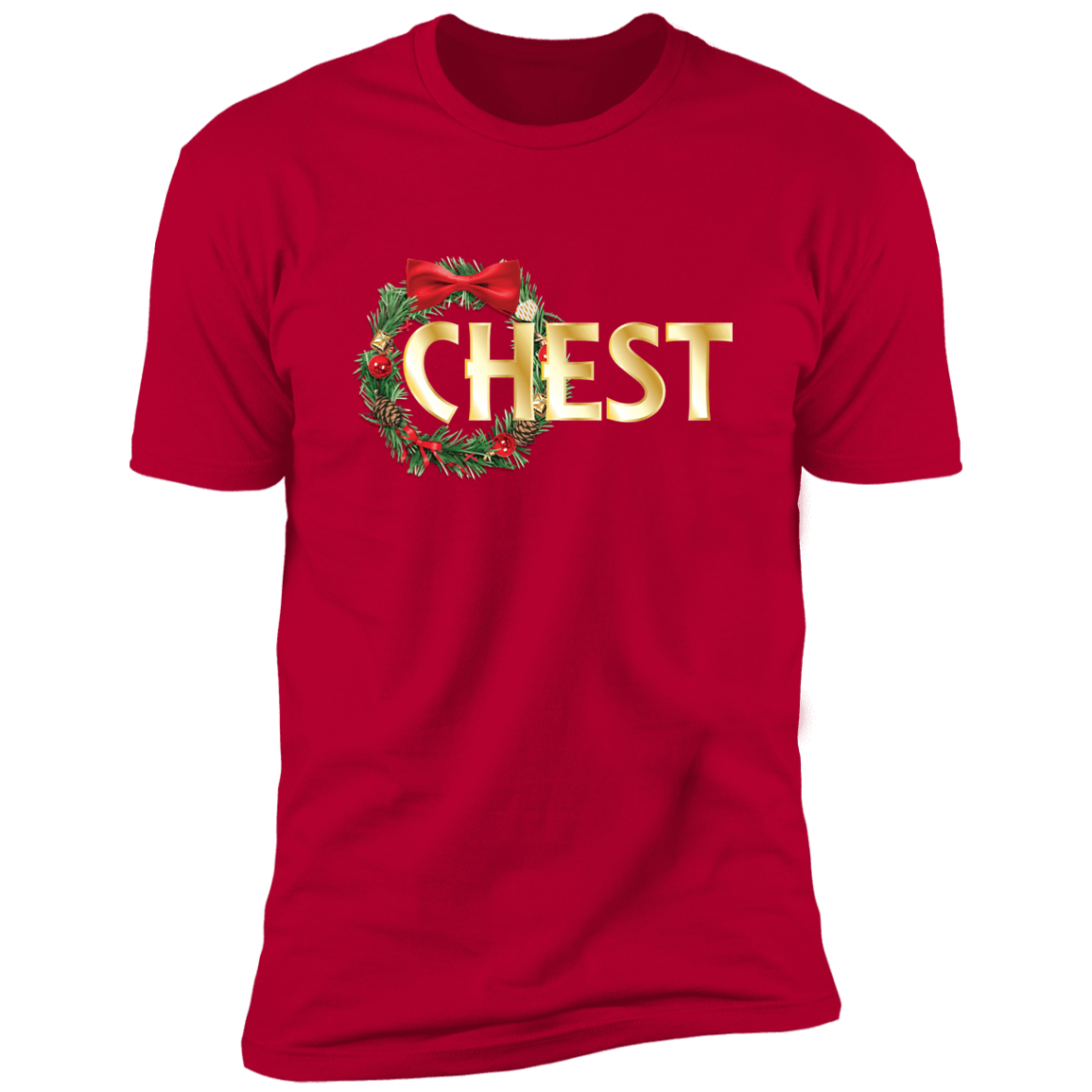 Chestnuts Matching Couples Tees | Red & Green Holiday Set