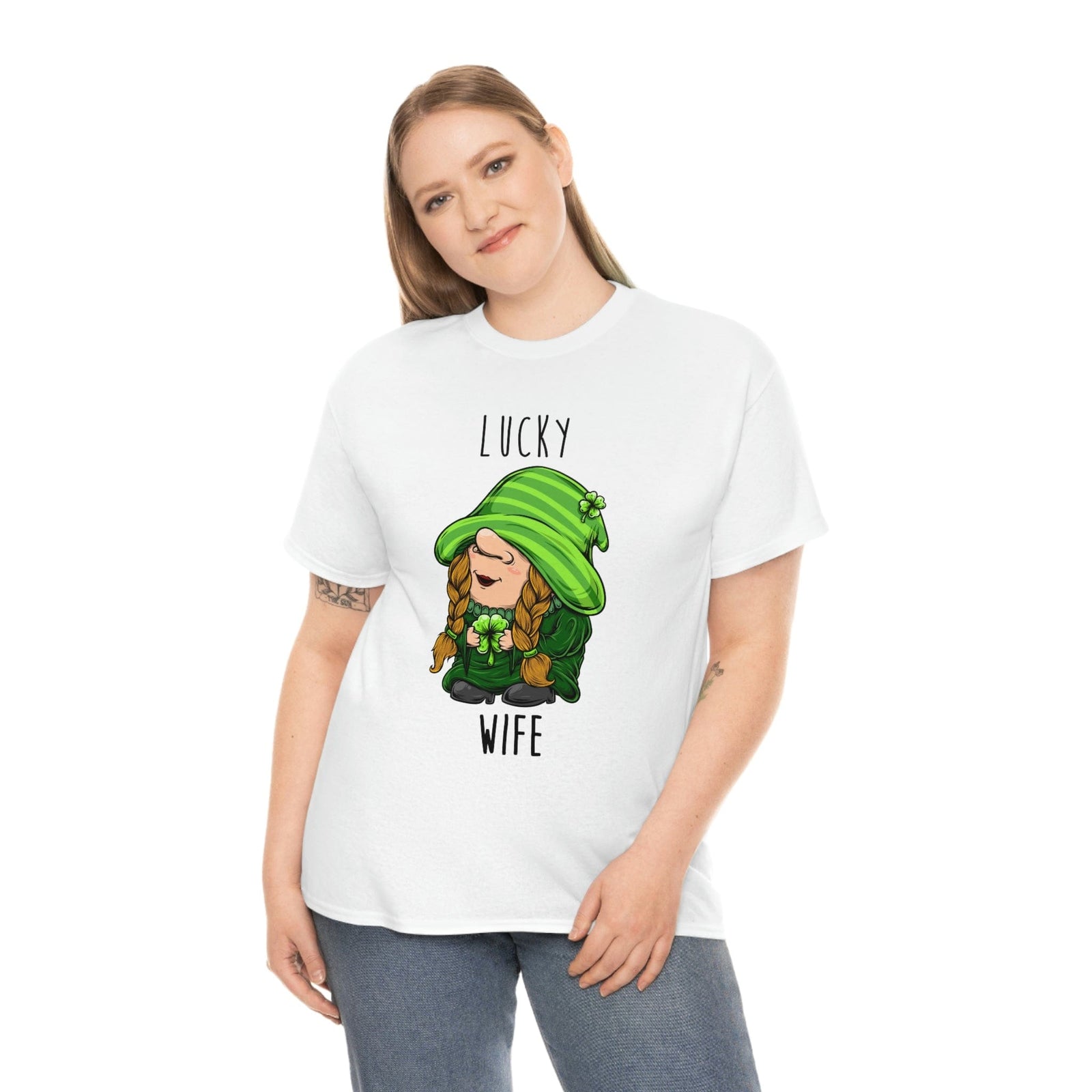 Lucky Husband & Lucky Wife St. Patrick day Drinking Shirt