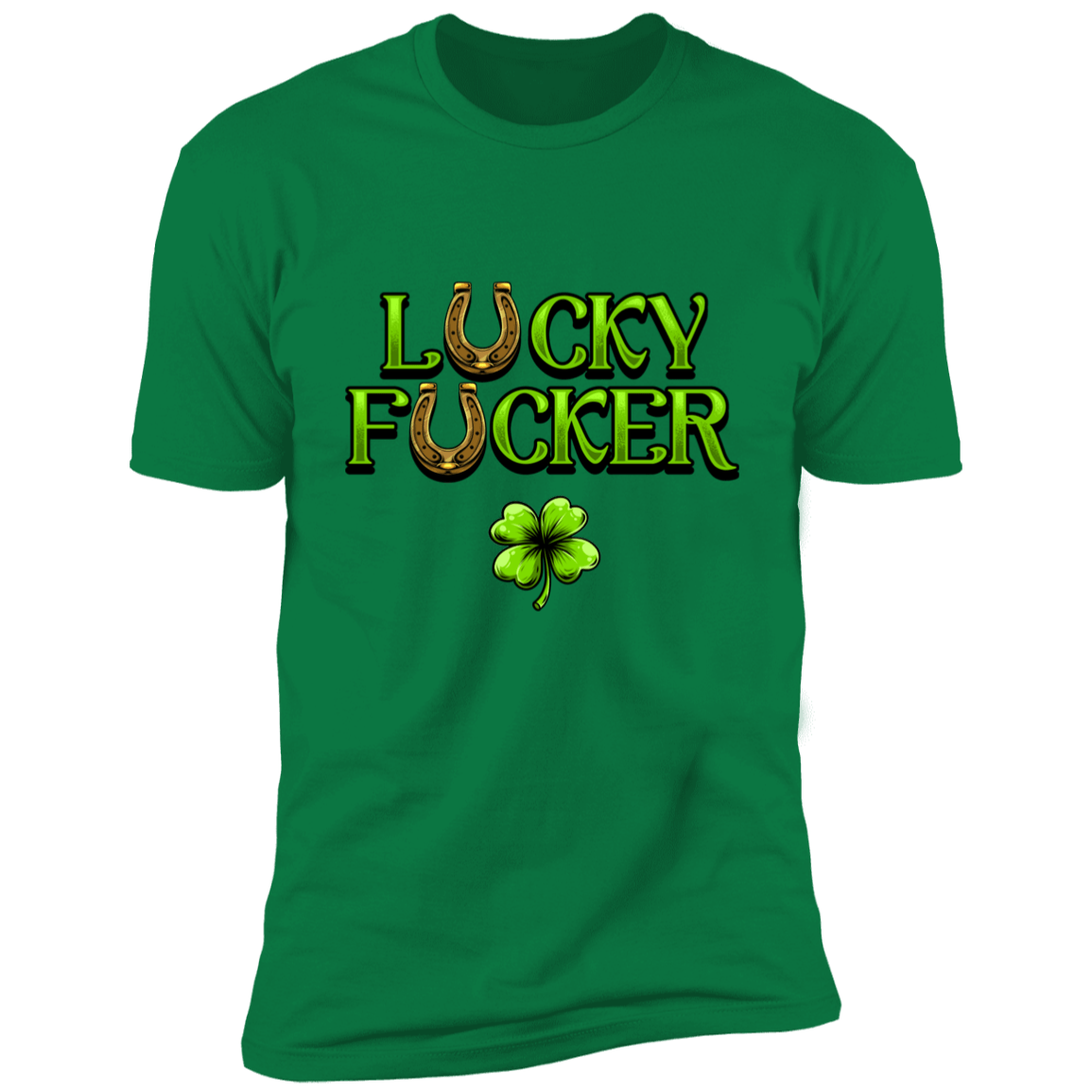 Lucky & Lucky F*ucker St Patricks Day Drinking Shirts