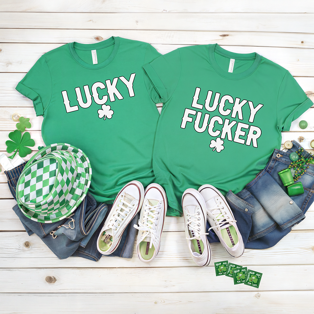 Lucky & Lucky F Deluxe St Patrick's Day Shirts