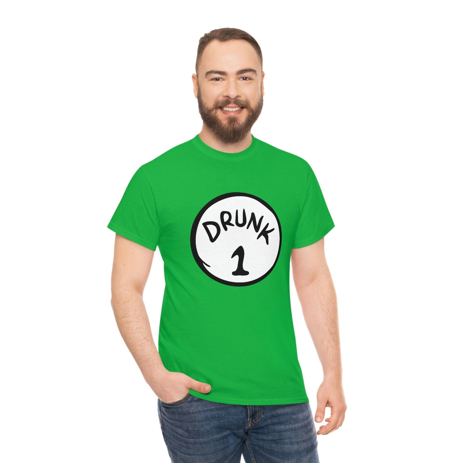 Drunk 1 & 2 St. Patrick day Drinking Shirt