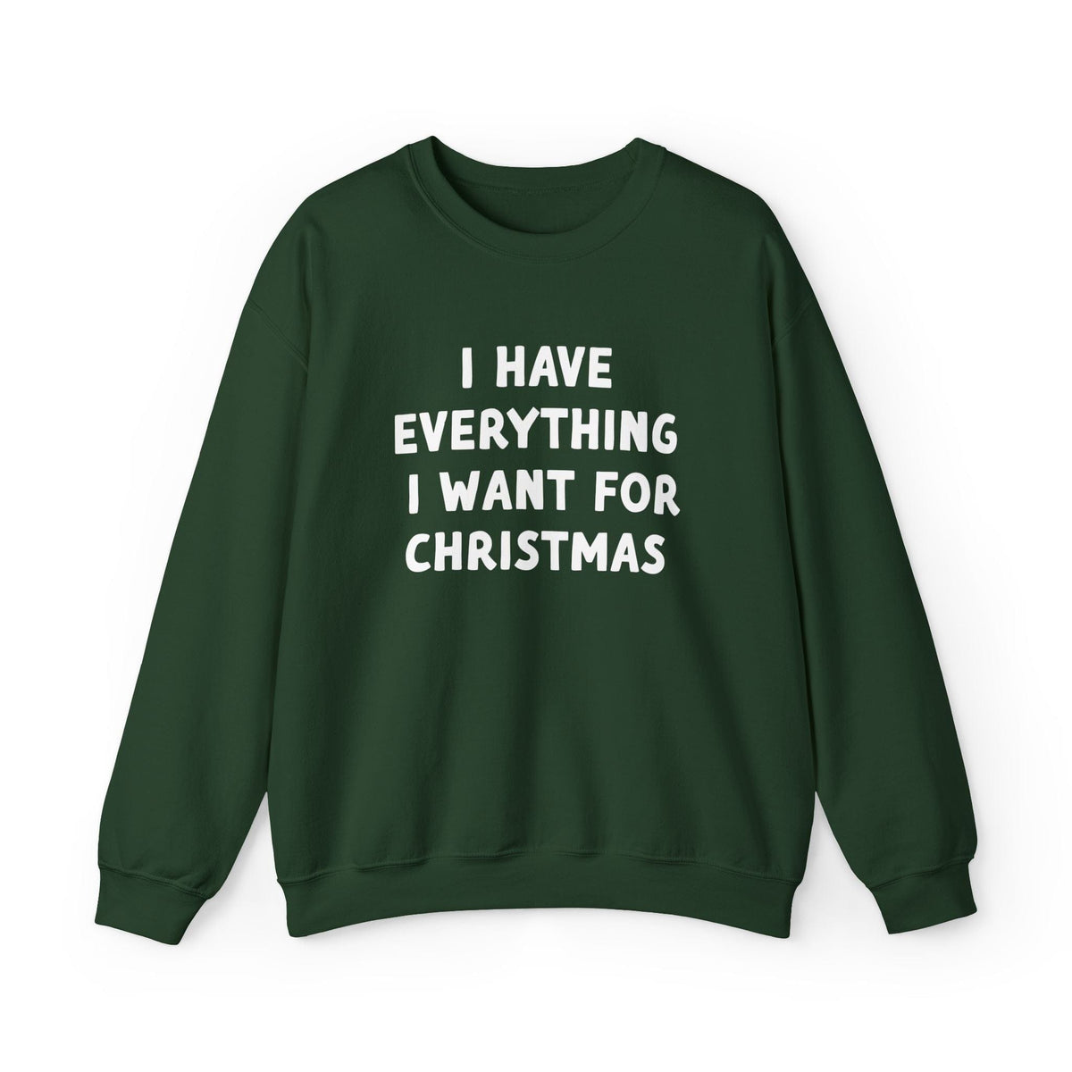 I Have Everything I Want For Christmas Sweatshirt