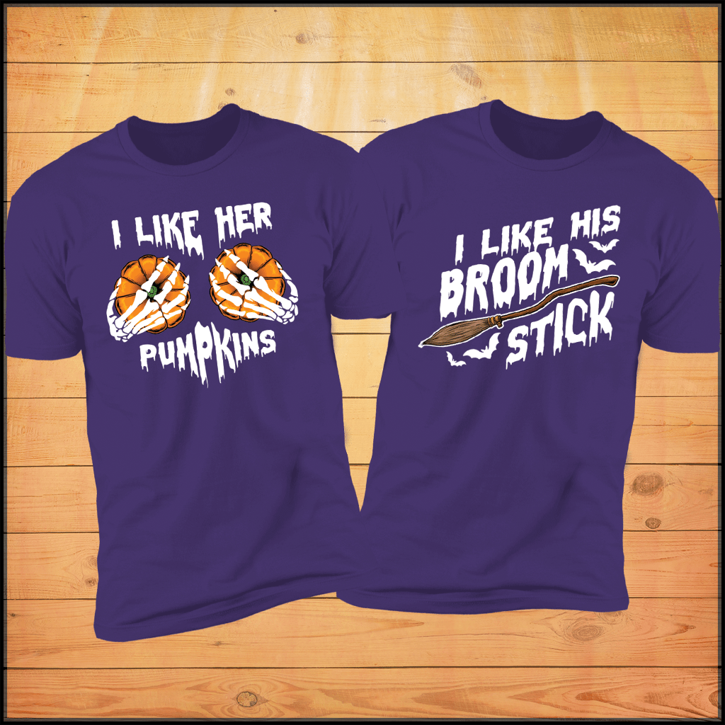 I Like Her Pumpkins & I Like His Broomstick