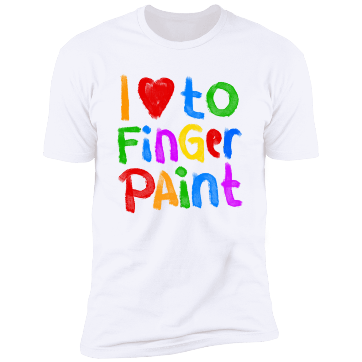 I Love to Finger Paint / I’m Paint | Matching Couples Tees