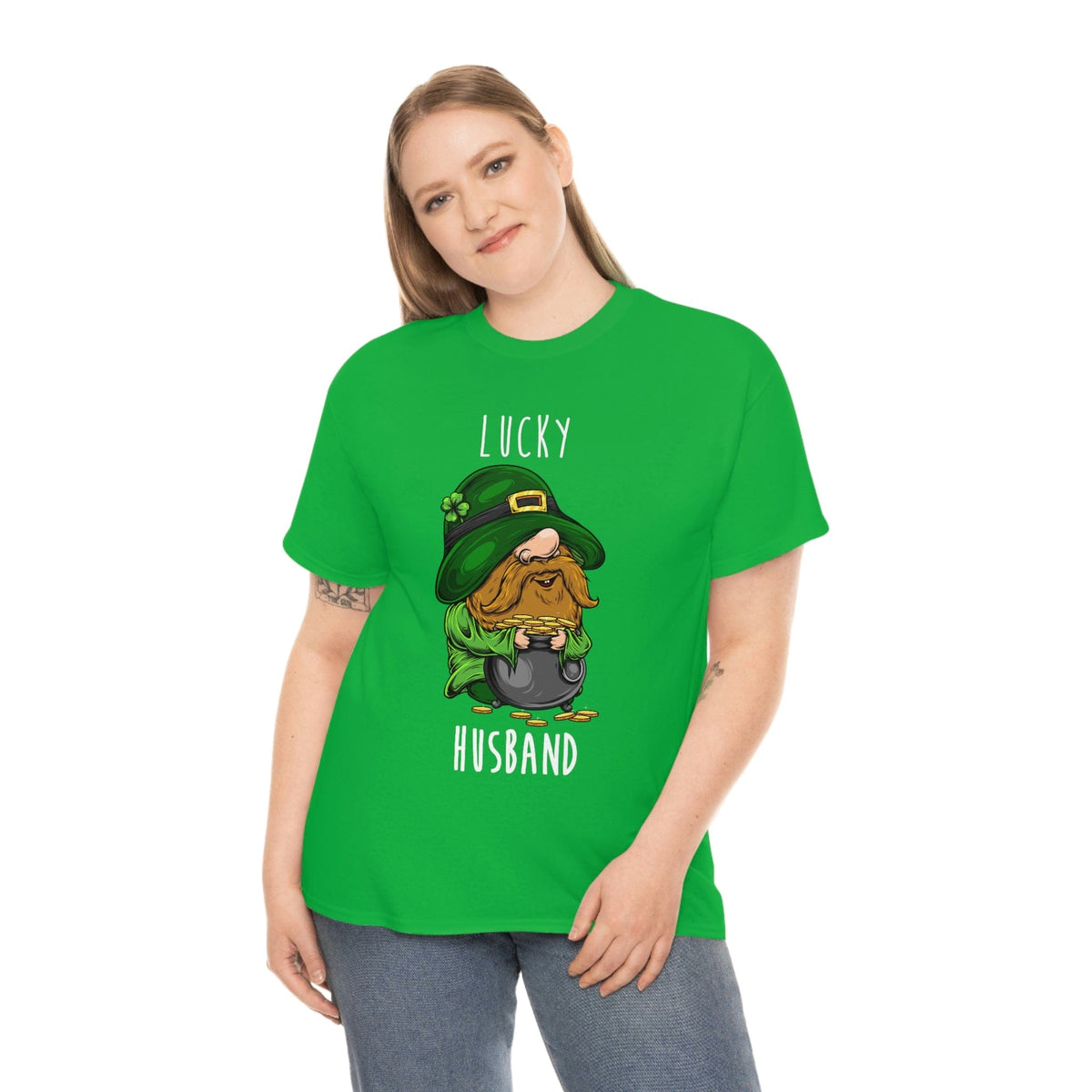 Lucky Husband &amp; Lucky Wife St. Patrick day Drinking Shirt