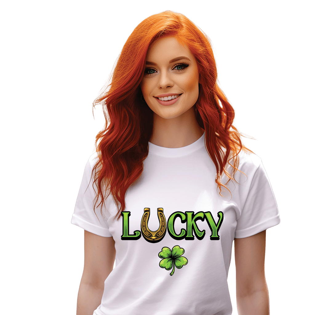 Lucky &amp; Lucky F*ucker St Patricks Day Drinking Shirts