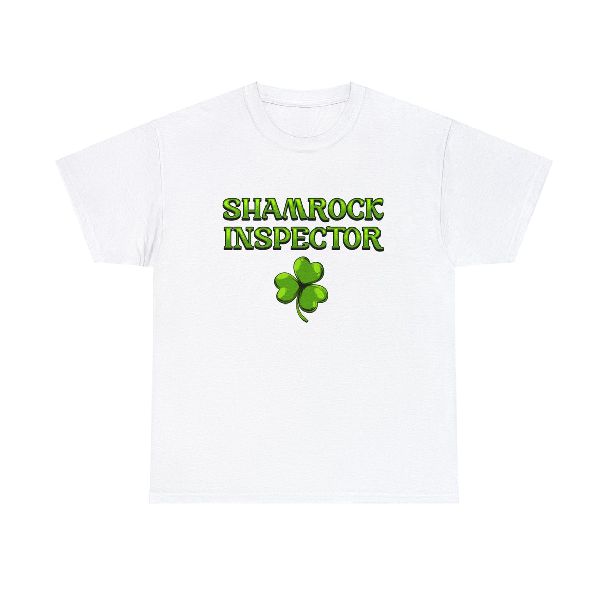 Shamrock Inspector &amp; Shamrocks St Patrick's Day Drinking Shirts